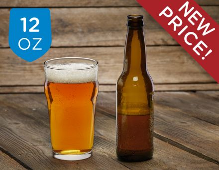 Pinnacle: Longneck 12 oz Beer Bottle beauty shot. New Price